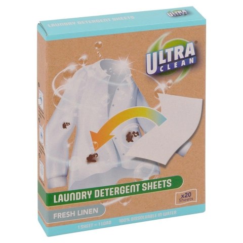 AM/63 Chusteczki listki piorące rozpuszczalne 20 szt.