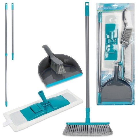 AM/63 Zestaw do Sprzątania 5 el. ULTRA CLEAN Mop Szczotka Kij Teleskopowy