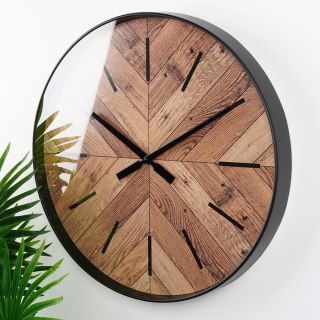 Grupa Orion Sp. z o.o. Zegar ścienny czarny 50 cm