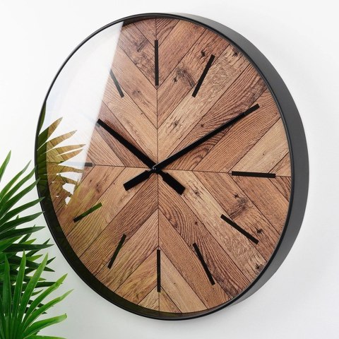 Grupa Orion Sp. z o.o. Zegar ścienny czarny 50 cm