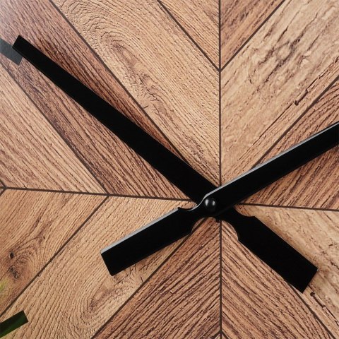 Grupa Orion Sp. z o.o. Zegar ścienny czarny 50 cm