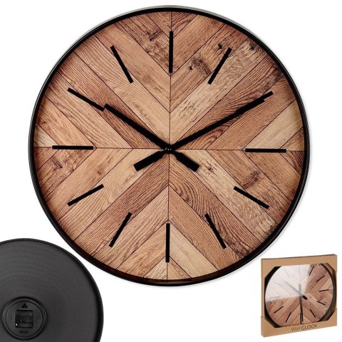 Grupa Orion Sp. z o.o. Zegar ścienny czarny 50 cm