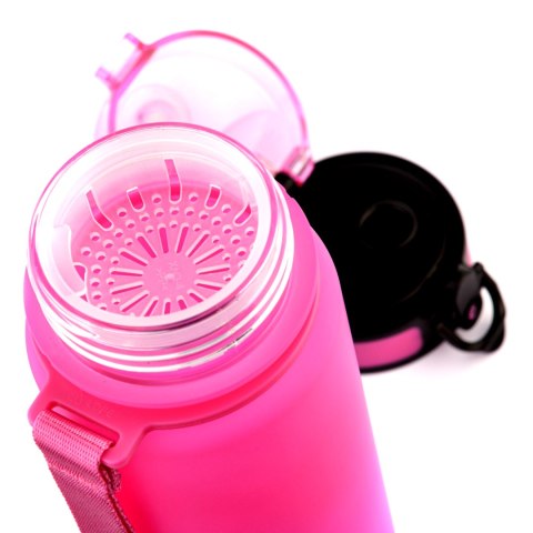 Bidon sportowy Meteor 500 ml różowy/fioletowy