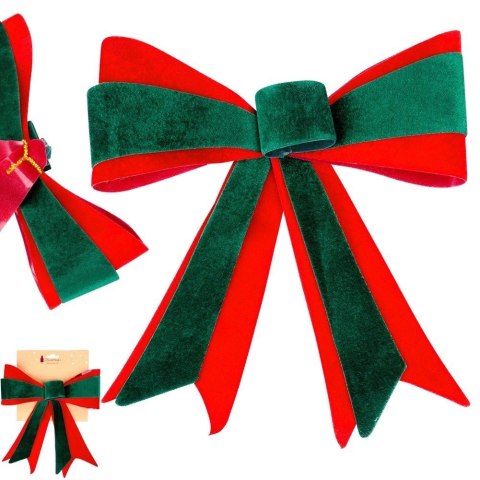 Grupa Orion Sp. z o.o. Kokarda dekoracyjna świąteczna 27x33 cm