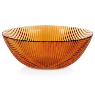 Grupa Orion Sp. z o.o. Miska sałatkowa szklana bursztynowa 21 cm, 1,4 l