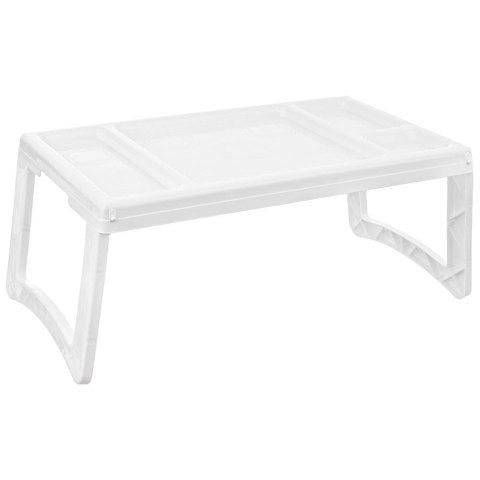 Grupa Orion Sp. z o.o. Stolik śniadaniowy biały składany 50x30x21 cm