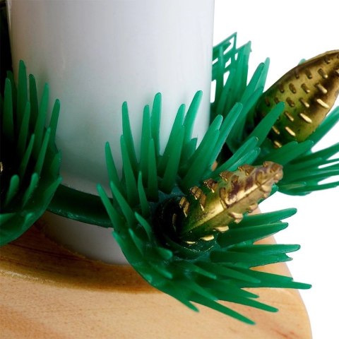 Grupa Orion Sp. z o.o. Świecznik adwentowy drewniany na 7 świeczek 41,5x29 cm