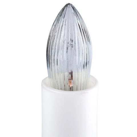 Grupa Orion Sp. z o.o. Świecznik adwentowy na 7 świeczek biały 41,5x29 cm