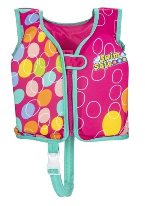 Kubisport Dziecięca Kamizelka do Pływania Regulowana BESTWAY Aquastar Swim Vest Mała