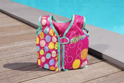 Kubisport Dziecięca Kamizelka do Pływania Regulowana BESTWAY Aquastar Swim Vest Mała