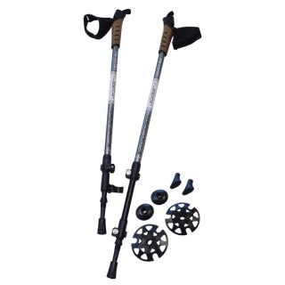 Kubisport Kije Trekkingowe Regulowane Składane z Szybkozłączką KUBISPORT 72-140 cm