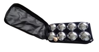 Kubisport Kule Boule Bule Petanque do Gry Metalowe Solidne KUBISPORT 72 mm 8 szt.