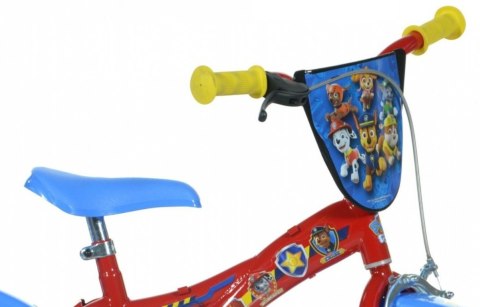 Kubisport Rower Rowerek Psi Patrol dla Dzieci Dziecięcy z Kółkami Bocznymi DINO 12"