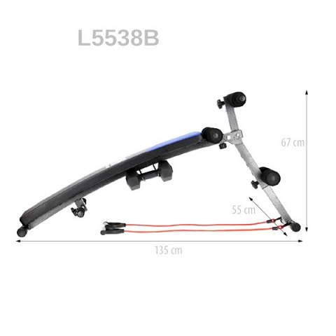 L5538B ŁAWKA SKOŚNA DO ĆWICZEŃ ONE FITNESS