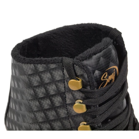 Łyżwy figurowe z futerkiem Exclusive SMJ Sport r. 38 czarne