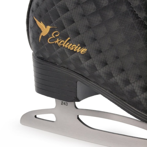 Łyżwy figurowe z futerkiem Exclusive SMJ Sport r. 38 czarne