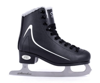 Łyżwy figurowe SMJ Sport Calgary czarne rozmiar 44