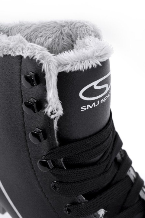 Łyżwy figurowe SMJ Sport Calgary czarne rozmiar 44