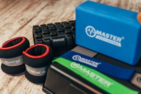 Master Obciążenie Obciążniki na Nogi Neoprenowe Solidne MASTER 2 x 1,5 kg