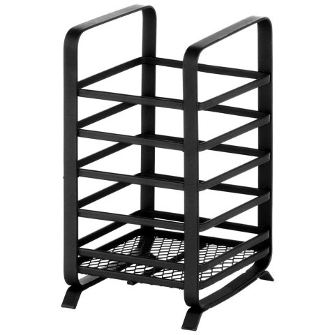 VLACHOS BROS S.A IMPORTS (NAVA),Valantis Vlachos Ociekacz stojak na sztućce metalowy czarny MISTY 17,5 cm