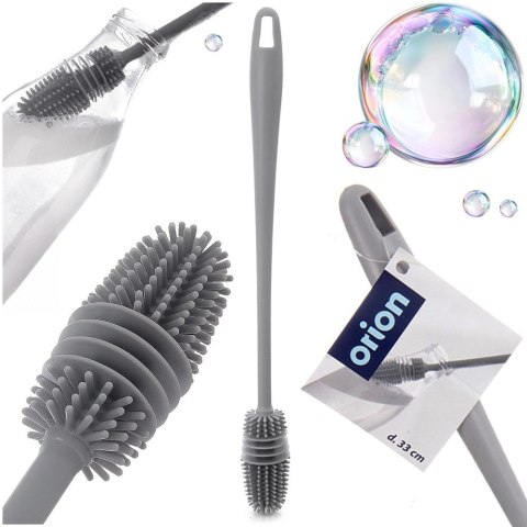 Grupa Orion Sp. z o.o. Szczotka do butelek silikonowa 32,5 cm