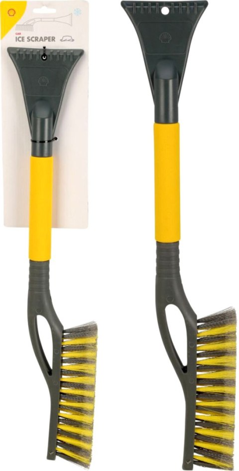 SKROBACZKA DO SZYB SZCZOTKA 2W1 SHELL