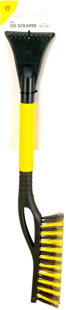 SKROBACZKA DO SZYB SZCZOTKA 2W1 SHELL