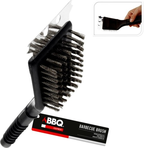 SZCZOTKA DO CZYSZCZENIA RUSZTU 2W1 21CM