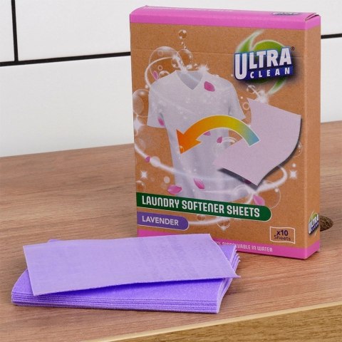 AM/63 Chusteczki listki do prania zmiękczające rozpuszczalne zapachowe 10 szt.