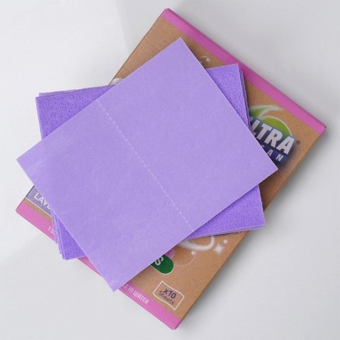 AM/63 Chusteczki listki do prania zmiękczające rozpuszczalne zapachowe 10 szt.