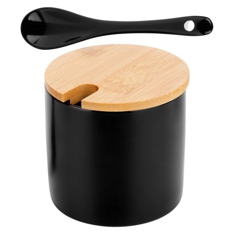 Grupa Orion Sp. z o.o. Cukierniczka ceramiczna czarna