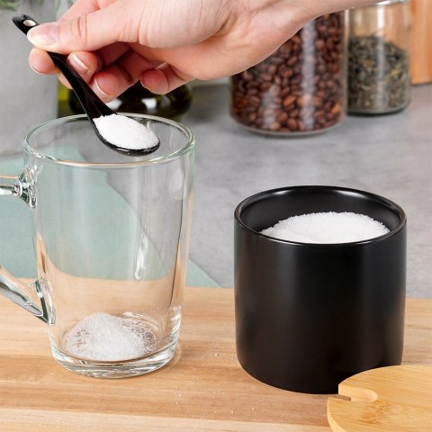 Grupa Orion Sp. z o.o. Cukierniczka ceramiczna czarna