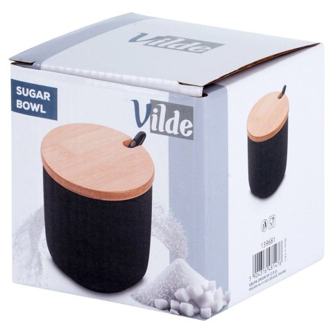 Grupa Orion Sp. z o.o. Cukierniczka ceramiczna czarna