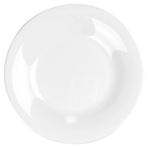 Grupa Orion Sp. z o.o. Talerze deserowe szklane białe 18 cm 6 szt.
