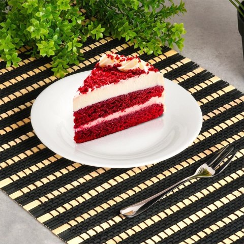 Grupa Orion Sp. z o.o. Talerze deserowe szklane białe 18 cm 6 szt.