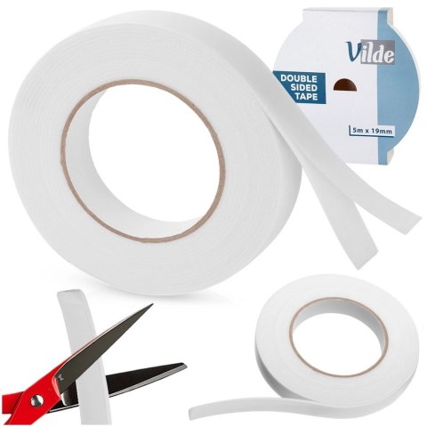 Grupa Orion Sp. z o.o. Taśma samoprzylepna dwustronna 19 mm x 5 m