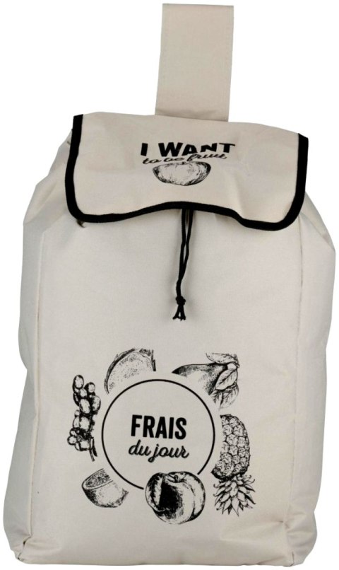 WÓZEK TORBA NA KÓŁKACH NA ZAKUPY ZE STELAŻEM 25L SZARY