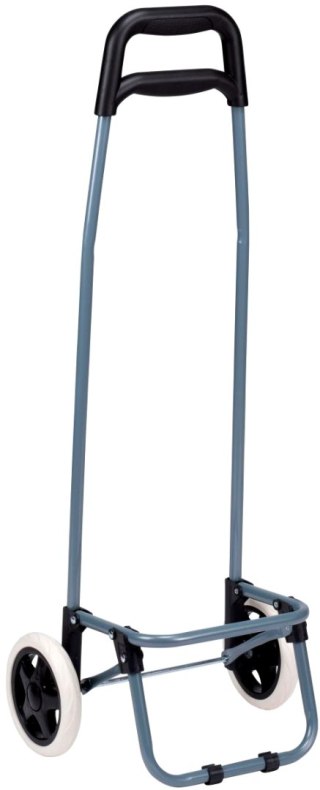 WÓZEK TORBA NA KÓLKACH NA ZAKUPY ZE STELAŻEM 31L ZIELONO BIAŁY