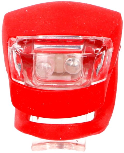 ZESTAW SILIKONOWYCH LAMP ROWEROWYCH LED PRZÓD I TYŁ DUNLOP