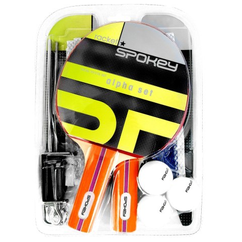 Zestaw ping pong. ST ALPHA SET SPOKEY