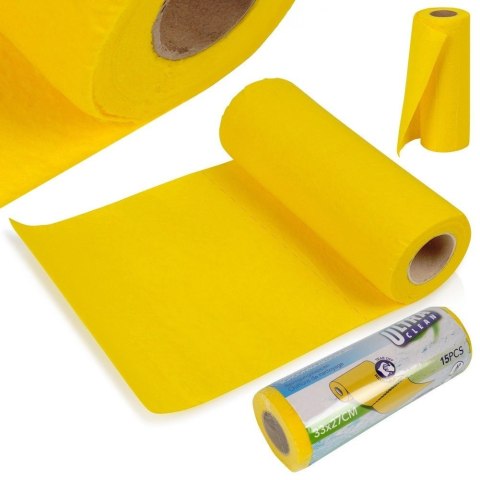 AM/63 Ścierki kuchenne na rolce 33x27 cm 15 szt.