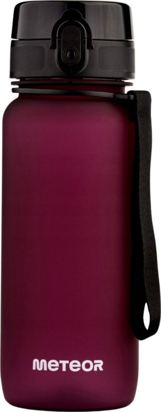 Bidon sportowy Meteor 650 ml bordowy