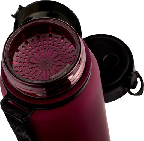 Bidon sportowy Meteor 650 ml bordowy