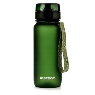 Bidon sportowy Meteor 650 ml ciemnozielony