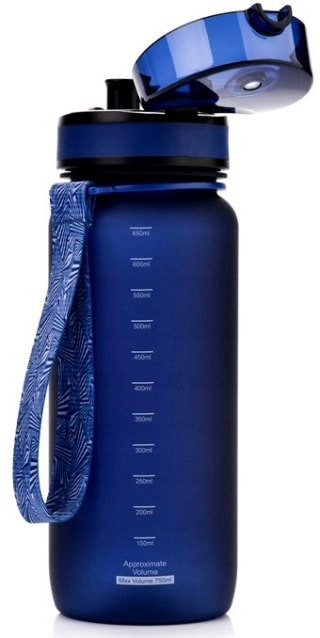 Bidon sportowy Meteor 650 ml granatowy