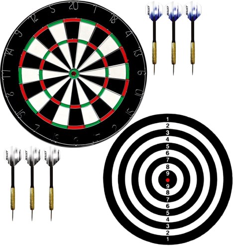 DART 45CM I 6 RZUTEK STALOWYCH BULLET