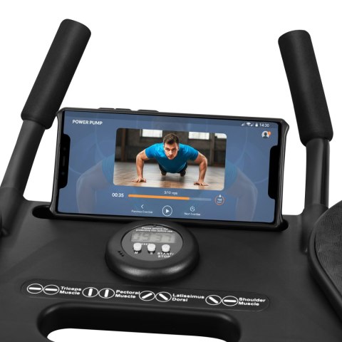 DBP02 WIELOFUNKCYJNA DESKA DO ĆWICZEŃ MIĘŚNI BRZUCHA I POMPEK Z LINKAMI 3W1 HMS