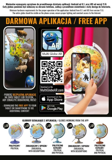 GLOBUS FIZ/POLIT PODSW @250+APLIKACJA PUD