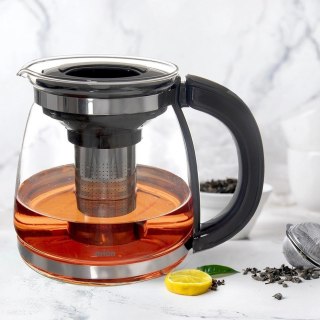 Grupa Orion Sp. z o.o. Dzbanek z zaparzaczem do herbaty szklany żaroodporny 1,73 l