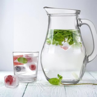 Grupa Orion Sp. z o.o. Forma do kostek lodu z pokrywką silikonowa zielona 22,5x13x3 cm